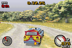 TG Rally screenshot 2 for GameBoy Advance